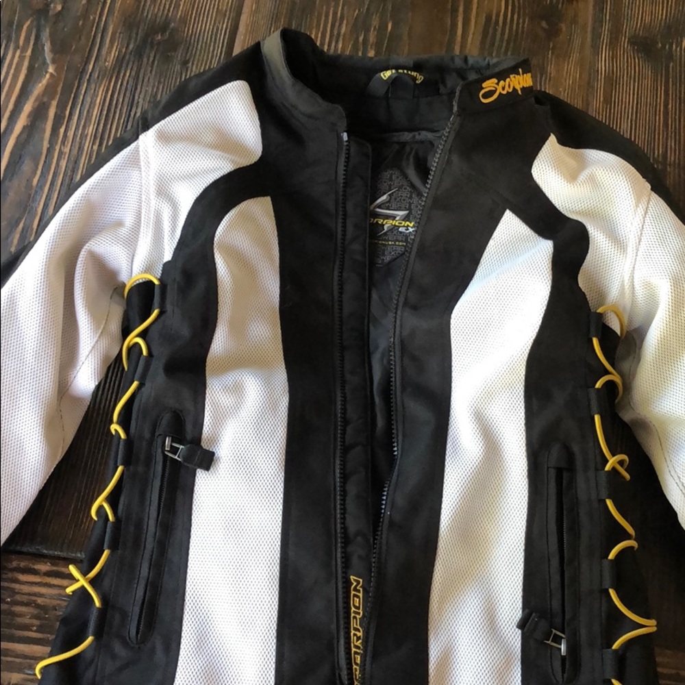 Scorpion EXO riding jacket XS ladies Get Stung